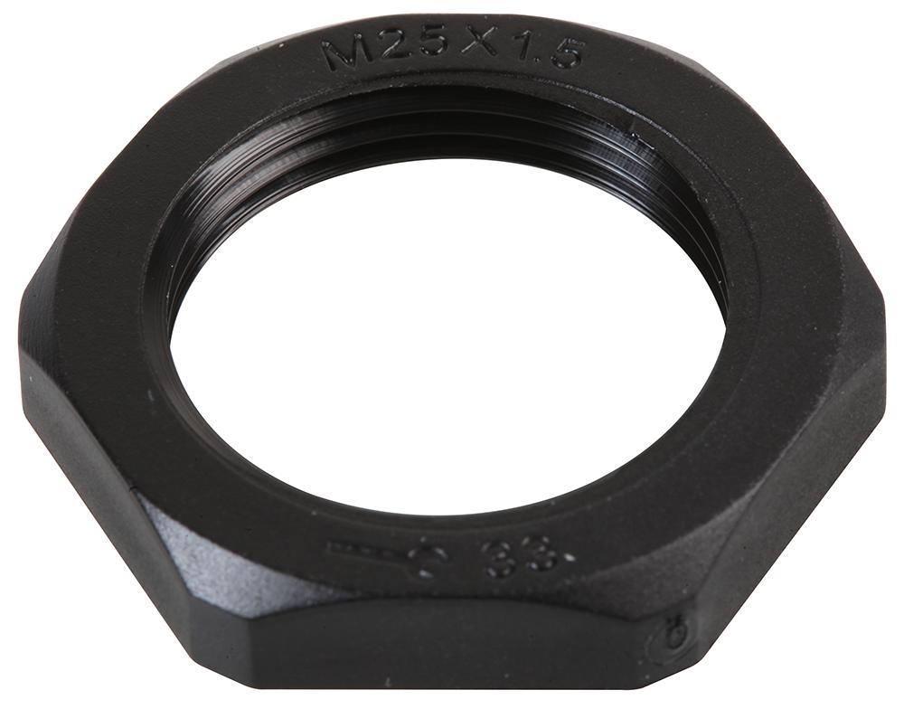 Pro Power Ppb0010 Locknut M25 Black 10-Pack