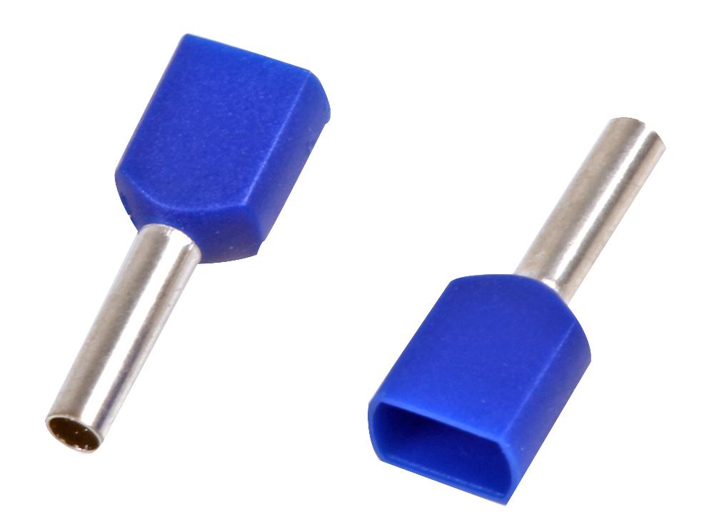 Pro Power Dice2075 French Twin Ferrule 0.75Mm L.blue, Pk100