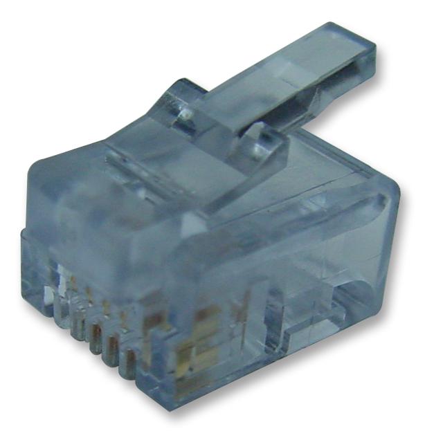 Sentinel 101-040600-14 Rj11 Conn, Plug, 6P4C, 1Port, Cat5, Pk10