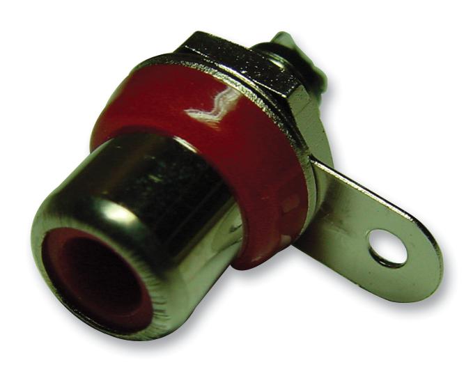 Pro Signal Psg08299 Phono Socket, Red/nickel