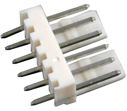 Molex 22-04-1061 Connector, Header, 6Pos, 1Row, 2.5Mm