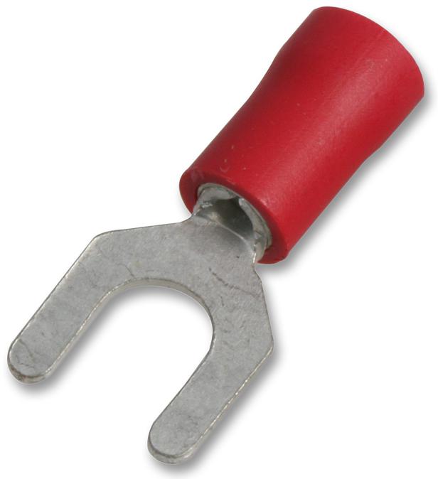 Pro Power Stsv1-5 Fork Crimp Terminals Red 18A 5.00Mm