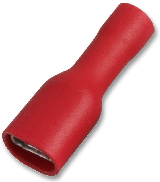 Pro Power Stfdfd1-188(8)10 Female Push On Terminals Red 12A 6.3Mm