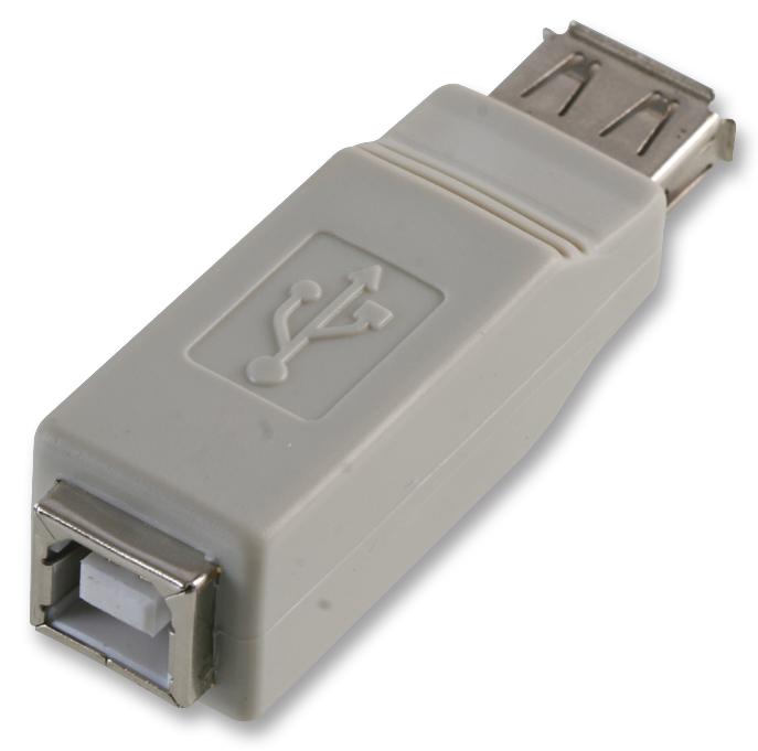 Pro Power Pec0052 Adaptor Usb Af To Bf L Grey