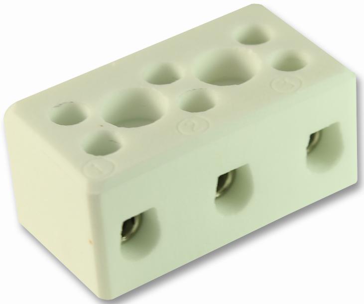 Camdenboss Chtb6/3N High Temp Connection Block, 3Pos, 41A