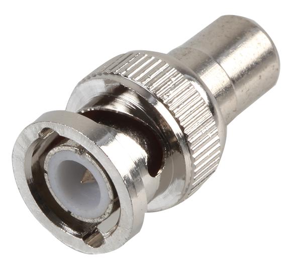 Pro Signal Rw1-033 Adapter, Bnc Male To Rca Female Brass