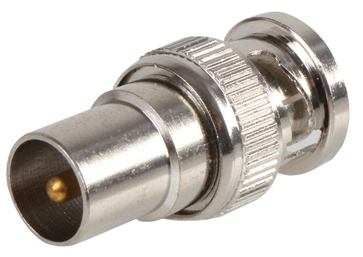 Pro Signal Rw1-036 Adaptor, Bnc Male To Tv Coax Plug