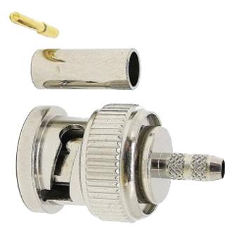 Vdc 339-775-300 Connector, Hd Bnc, Male, Mini Coax