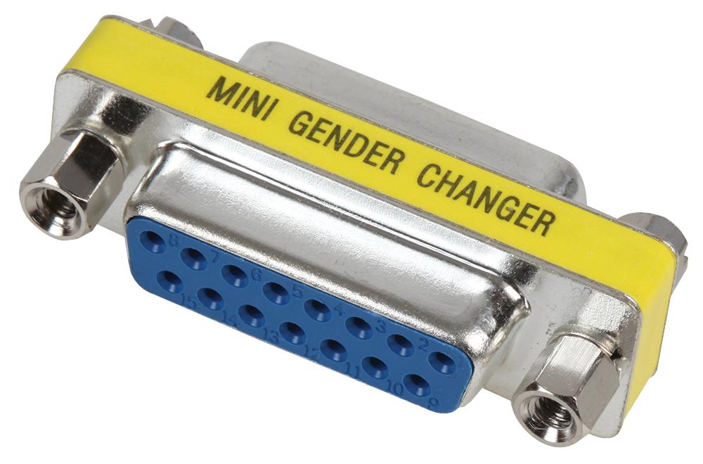 Multicomp Spc19826 Gender Changer, F-F, 15Way