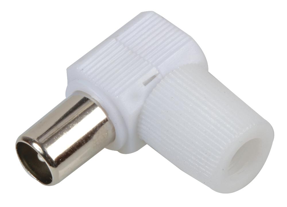 Pro Signal Psg08527 Tv Coax Plug, 90Deg, Screw Termination