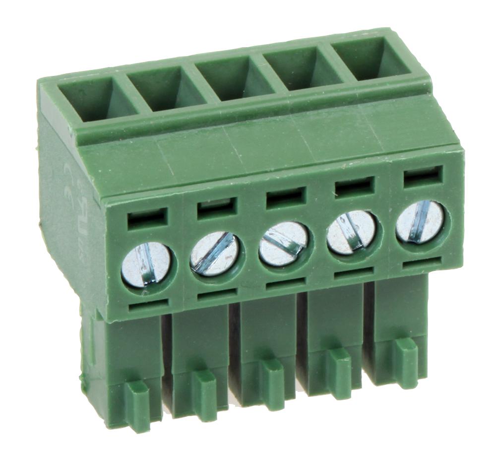 Multicomp Pro Mc000059 Terminal Block, Pluggable, 5Pos, 16Awg