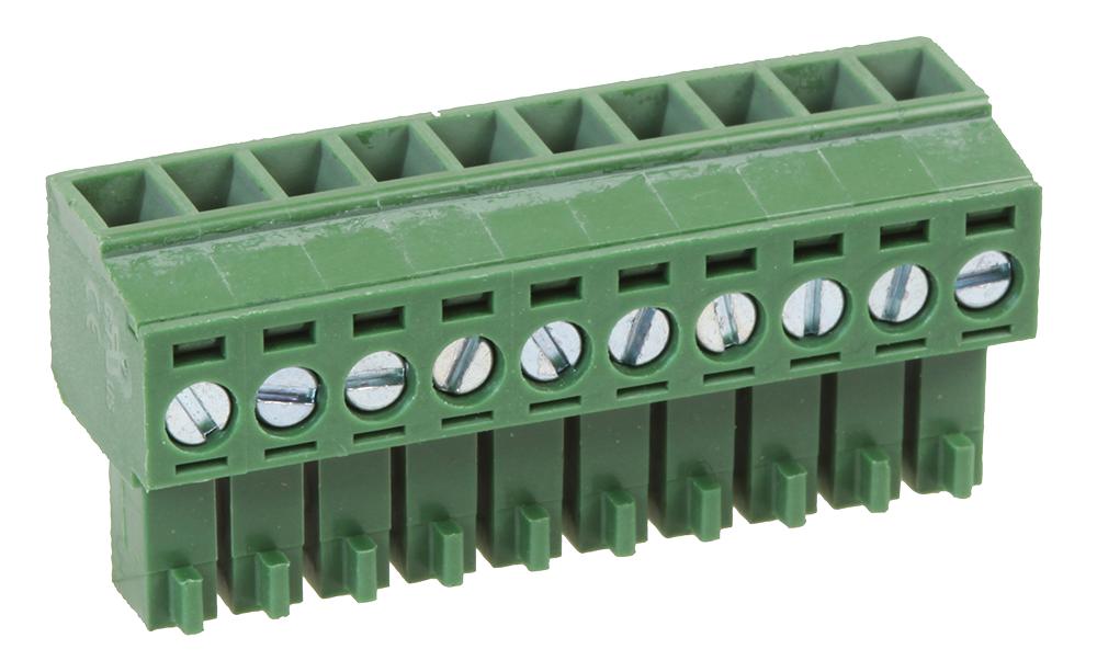 Multicomp Pro Mc000062 Terminal Block, Pluggable, 10Pos, 16Awg