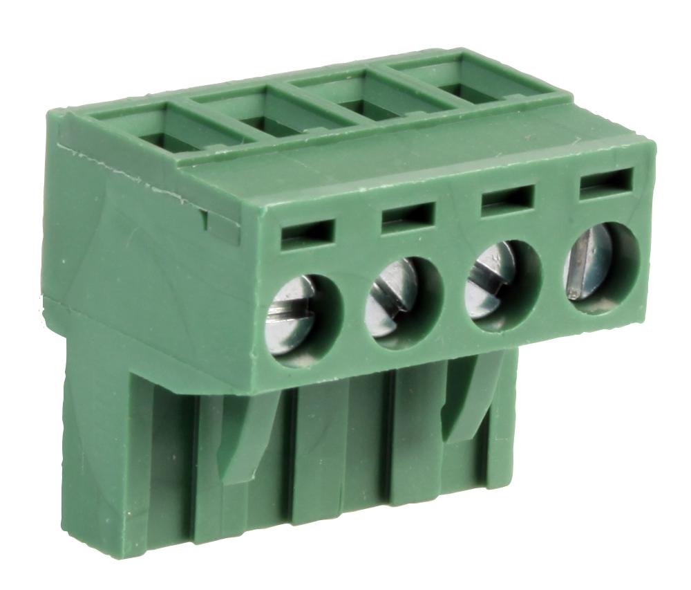 Multicomp Pro Mc000138 Terminal Block, Pluggable, 4Pos, 12Awg