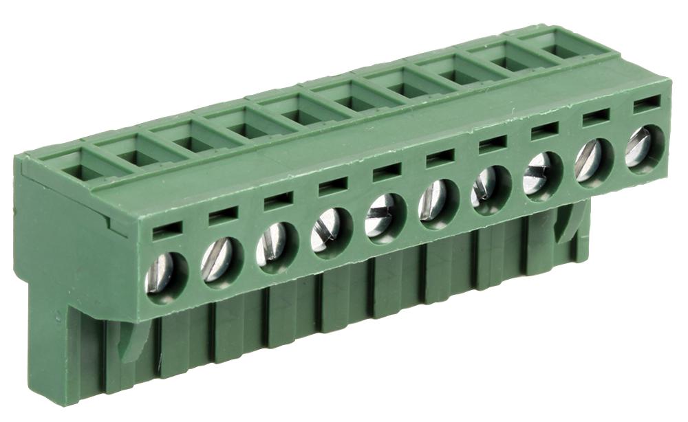 Multicomp Pro Mc000142 Terminal Block, Pluggable, 10Pos, 12Awg