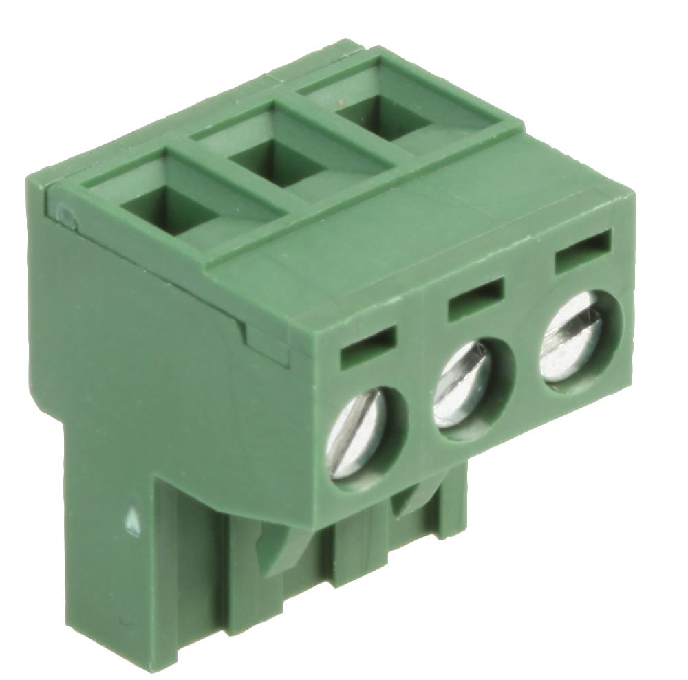 Multicomp Pro Mc000177 Terminal Block, Pluggable, 3Pos, 12Awg