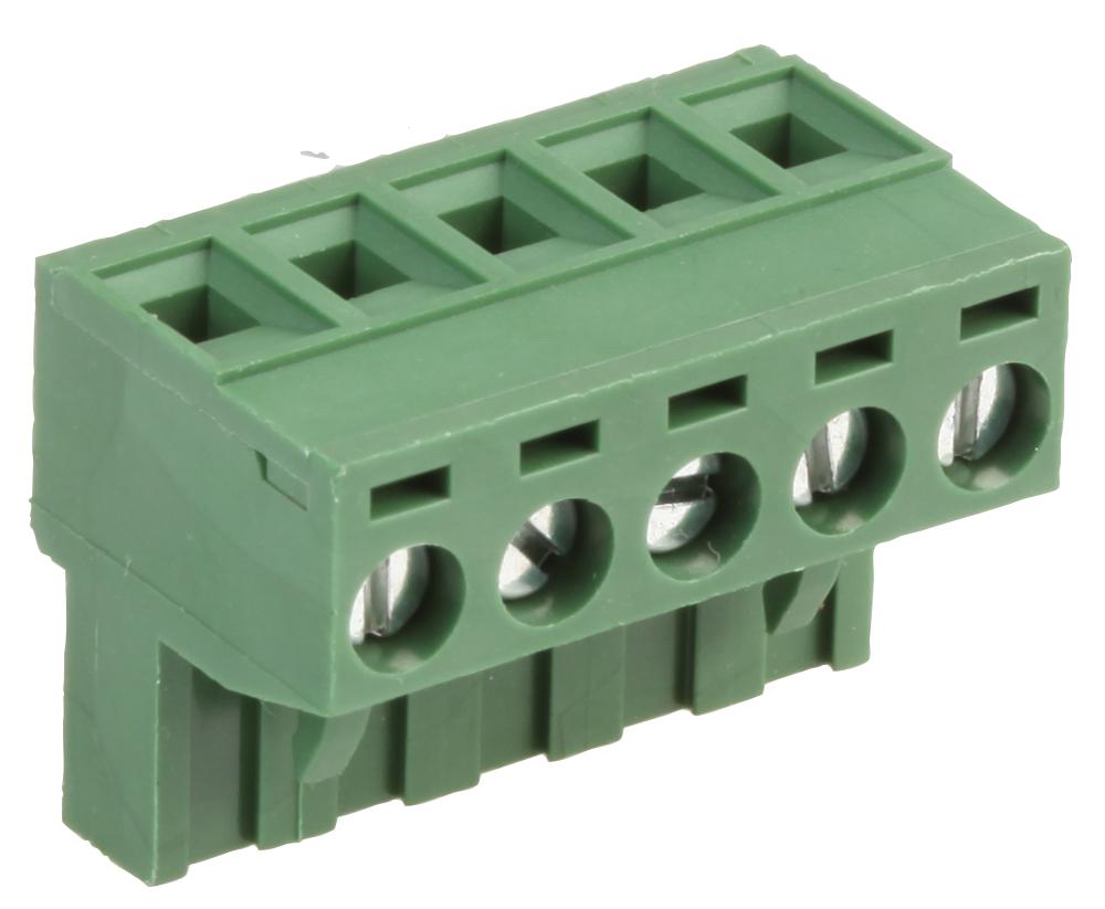 Multicomp Pro Mc000179 Terminal Block, Pluggable, 5Pos, 12Awg