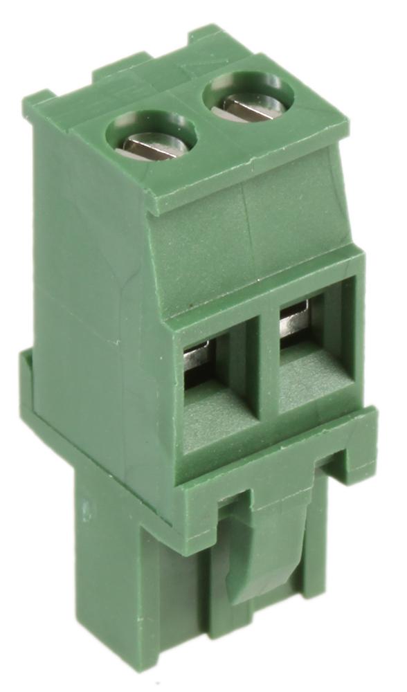 Multicomp Pro Mc000184 Terminal Block, Pluggable, 2Pos, 14Awg