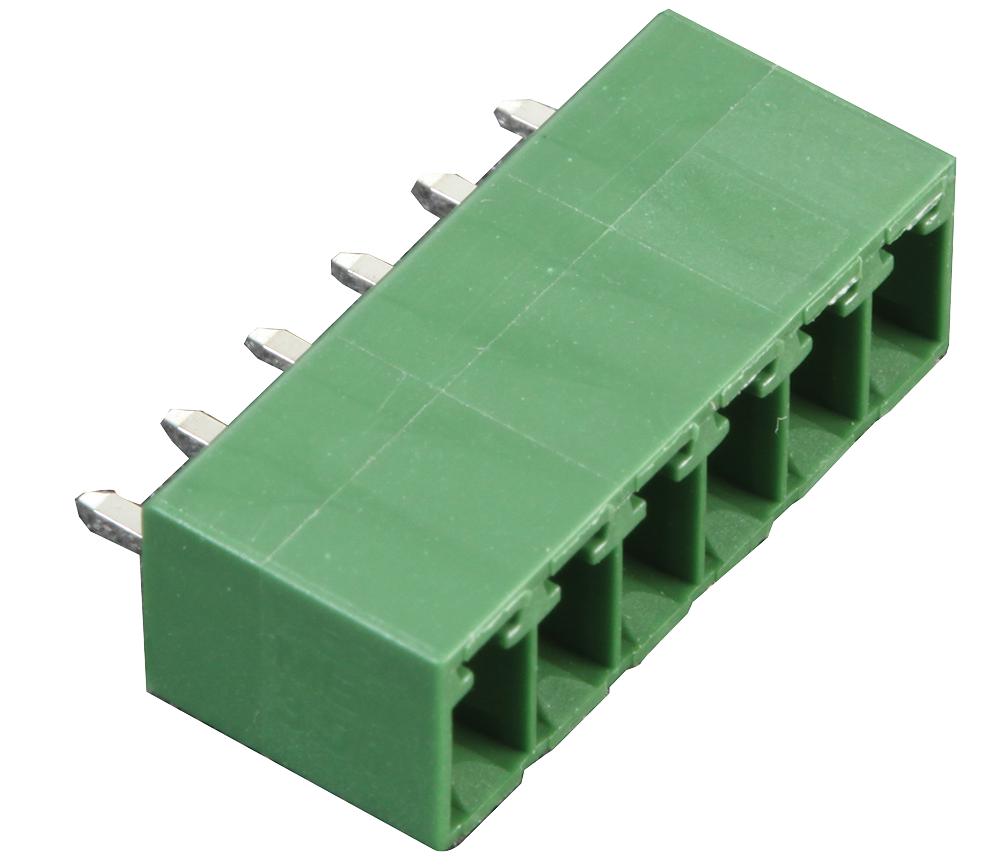 Multicomp Pro Mc000084 Terminal Block, Header, 6Pos, Th