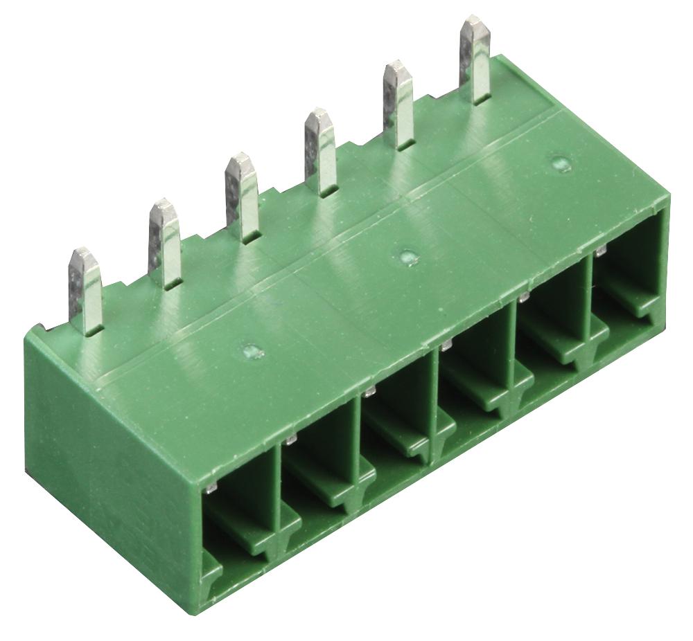 Multicomp Pro Mc000092 Terminal Block, Header, 6Pos, Th