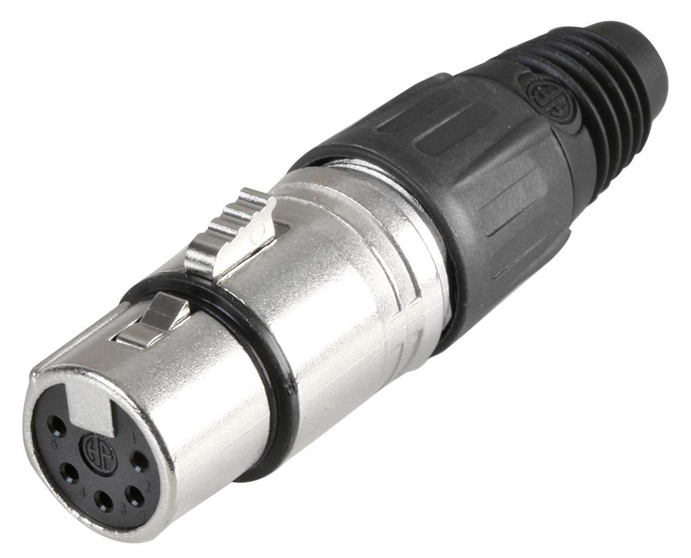 Pro Signal Psg08728 Xlr Socket 5 Pin Black