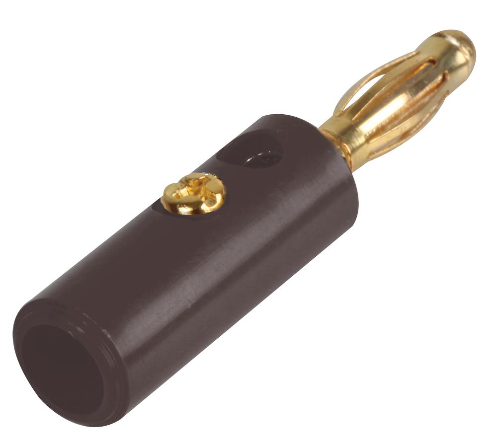 Pro Signal Psg08743 Banana Plug 4Mm Black-Gold