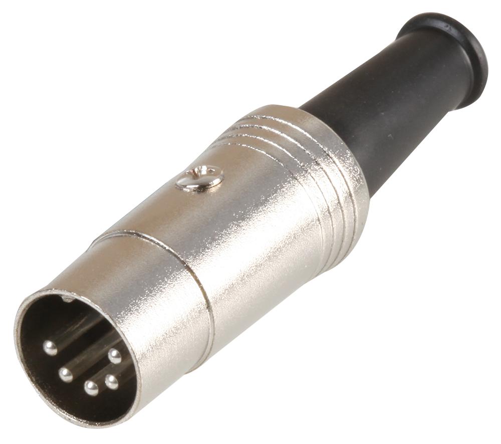 Pro Signal Psg08753 Din Plug Midi 5P Metal