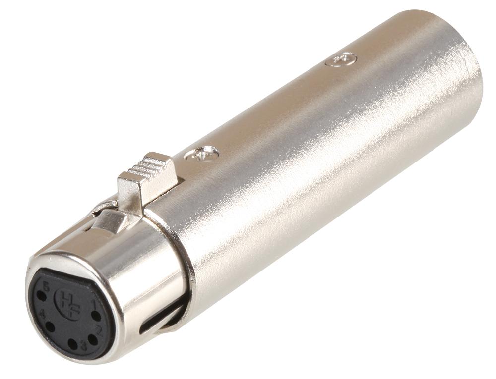 Pulse Psg08759 Xlr Dmx Adaptor 3P Plug To 5P Socket