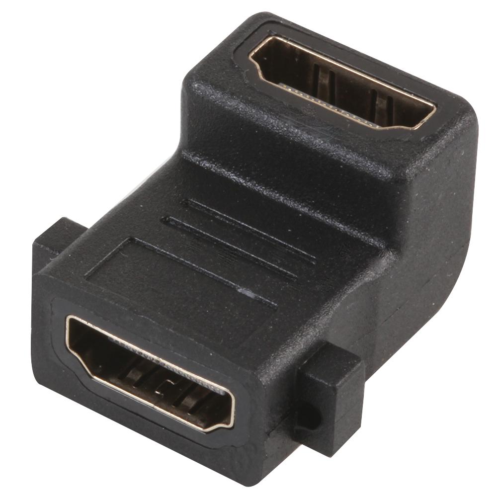 Pro Signal Psg08768 Adaptor Hdmi Socket To Socket 90 Deg