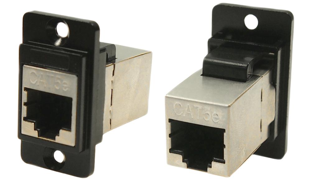 Cliff Electronic Components Cp30720Smb Adaptr, Rj45 Jack-Jack, 8P8C, Cat5E, Csk