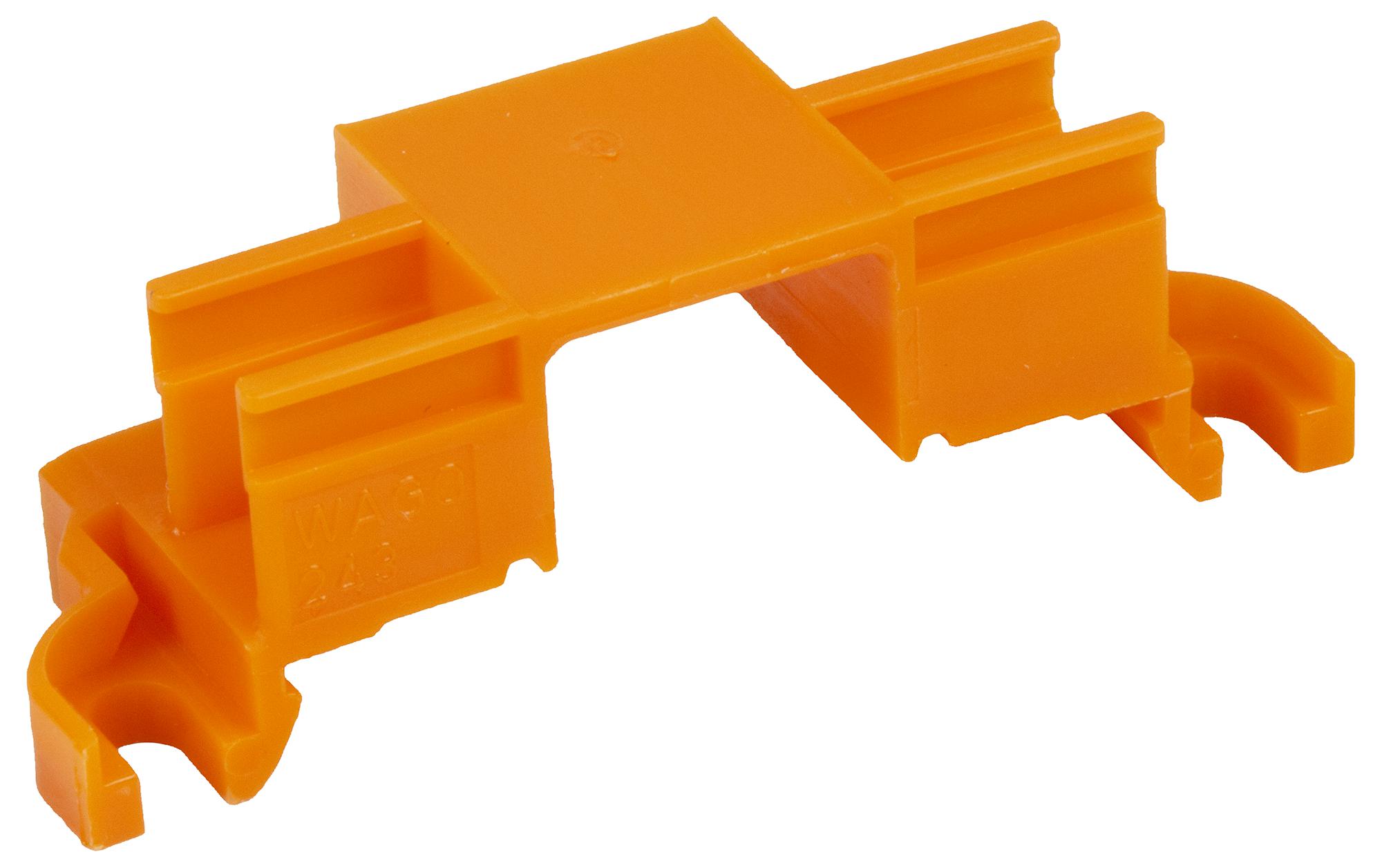 Wago 243-112 Mounting Carrier, 4 Conn, Din Rail