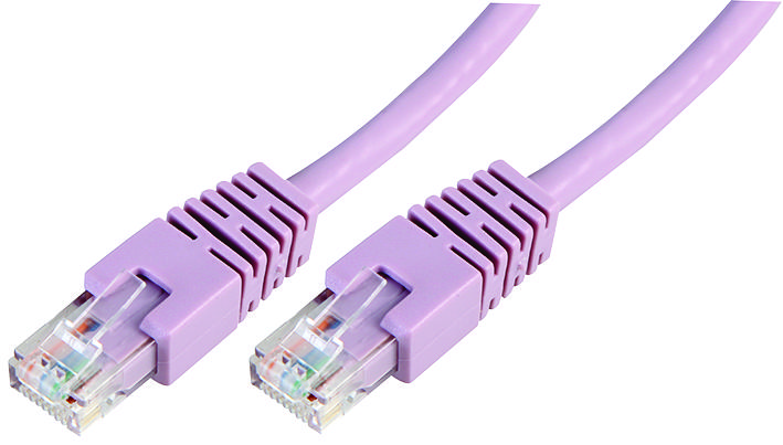 Pro Signal Ps11192 Patch Cord, Rj45 Plug, Cat6, 2M, Violet