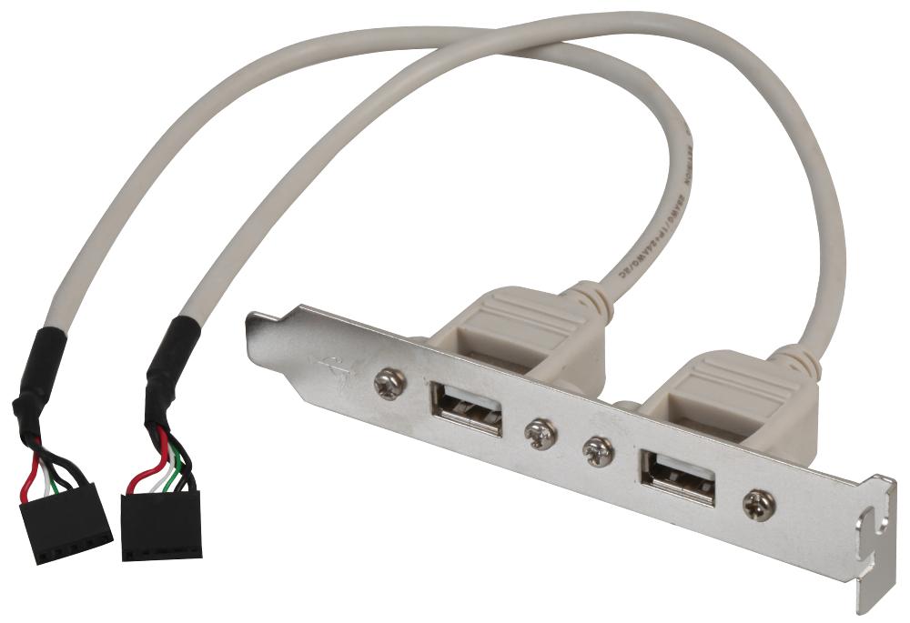 Pro Power Xyc113(0.13) Usb Rob Receptacle On Bracket 0.13M