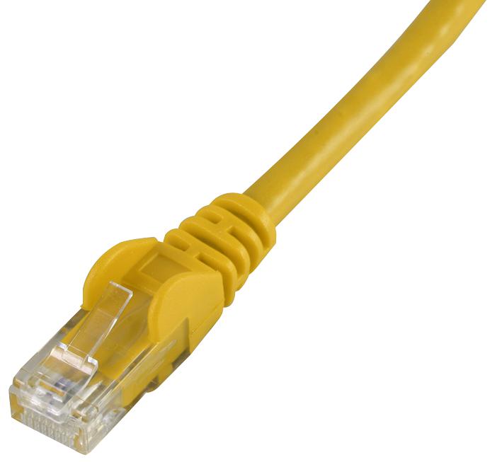 Pro Signal Psg90856 Patch Cord, Rj45 Plug-Plug, 200Mm, Yel