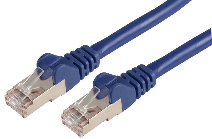 Pro Signal Psg90804 Patch Cord, Rj45 Plug, Cat6A, 1M, Blue