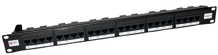 Connectix Cabling Systems 009-001-009-20 Patch Panel, 48Port, 2U, Cat5E