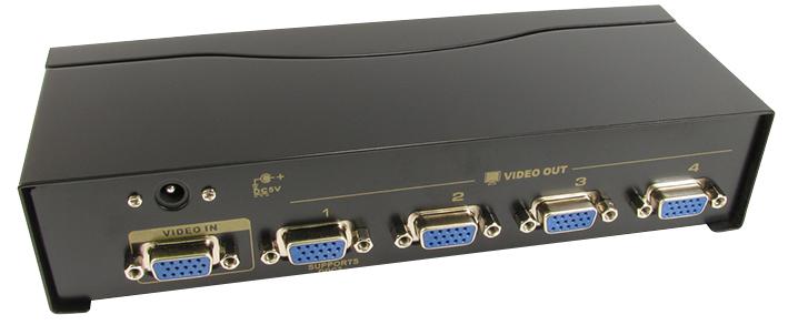 Pro Signal Nlkvs-534A Splitter, 4 Port Vga, 450Mhz