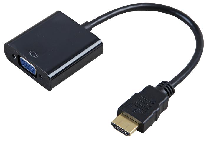 Pro Signal Nlhdmi-Hsv03 Adapter, Hdmi Plug-Vga Rcpt