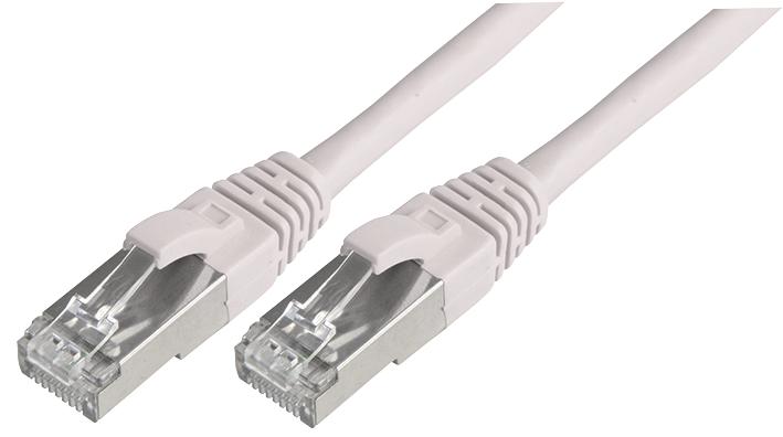 Connectix Cabling Systems 003-010-030-02C Patch Lead, Cat 6A, Sftp, White 3M