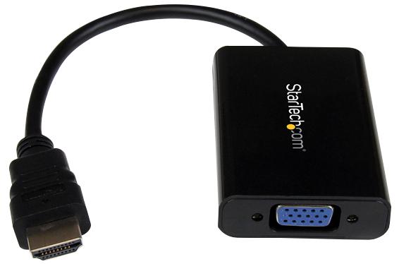 Startech Hd2Vgaa2 Adapter, Hdmi Plug-Vga Rcpt, 1Way