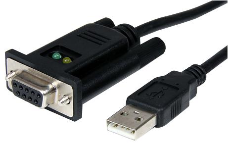 Startech Icusb232Ftn Ftdi Usb-Null Modem Serial Adptr Cable