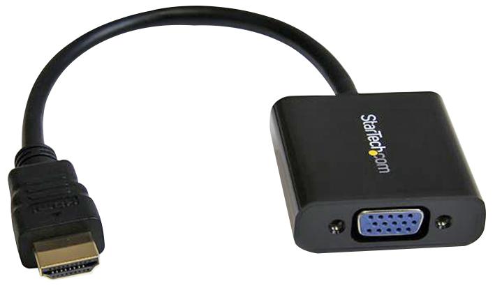 Startech Hd2Vgae2 Adapter, Hdmi Plug-Vga Rcpt, 1Way