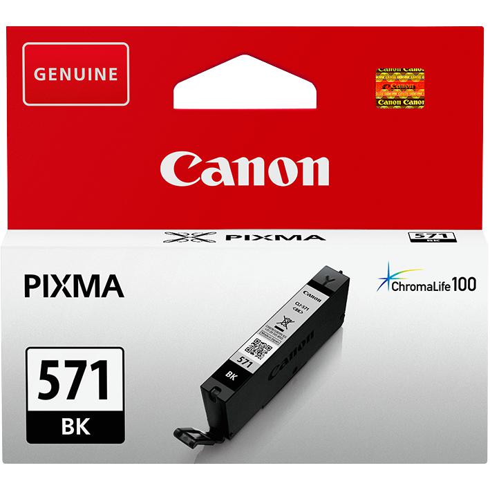 Canon Cli-571Bk Ink Cartridge, Original, Black, Canon