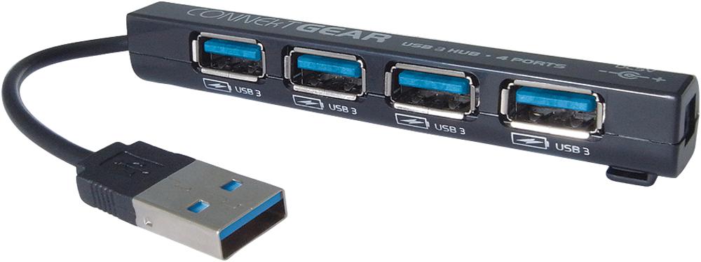 Connekt Gear 25-0058 Usb 3 Hub 4 Port Bus Powered