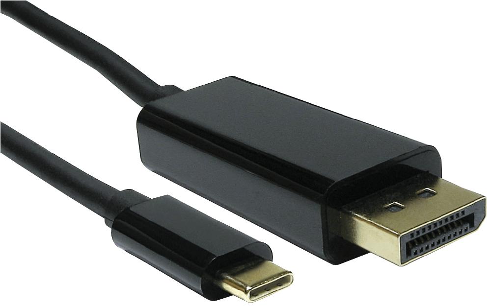 Pro Signal Usb3C-Dp-2M Usb-C To Displayport Cable, 4K 60Hz 2M