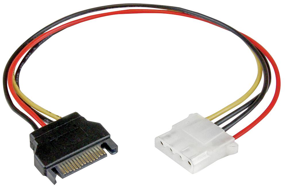 Startech Lp4Satafm12 Sata-Molex Lp4 Power Cable Adapter