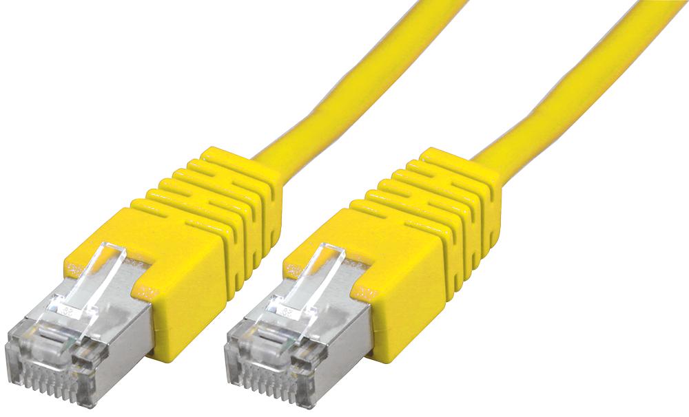 Pro Signal Psg91681 Patch Cord, Rj45 Plug-Plug, Yel, 200Mm