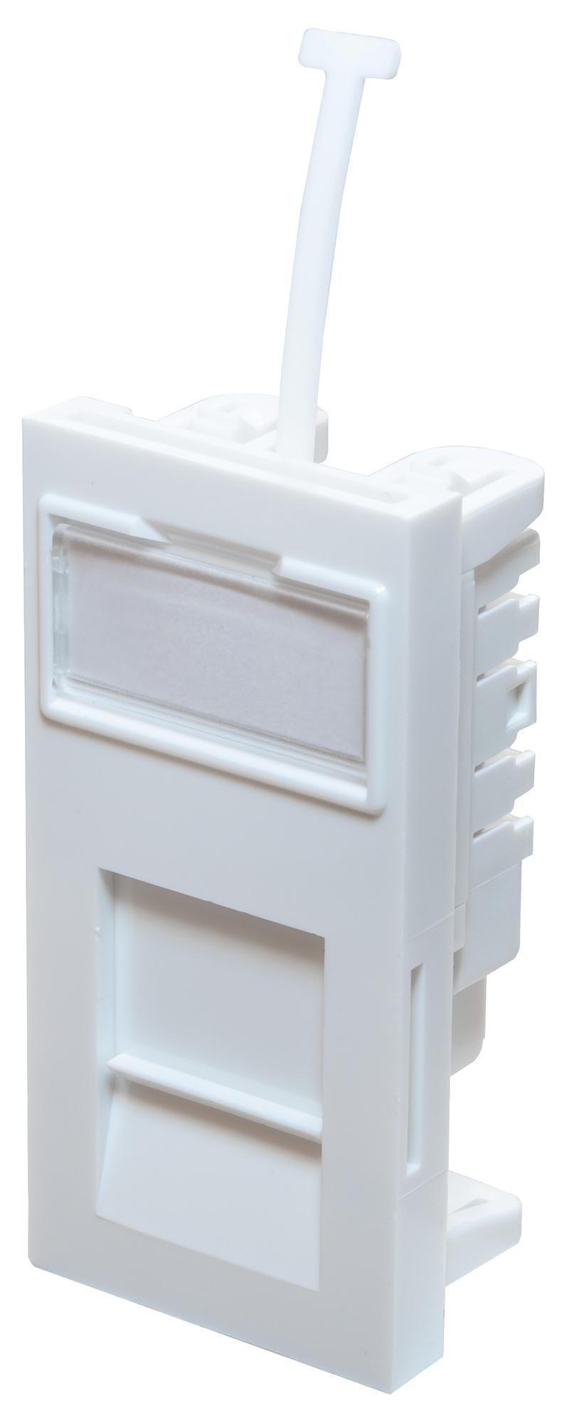 Tuk Fjkjewh Euro Outlet, Cat5E, Low Profile