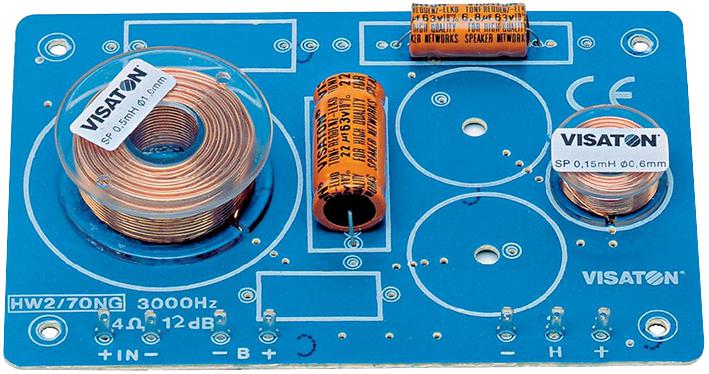 Visaton Hw2/70Ng 4Ohm Crossover, 2 Way, 4 Ohm