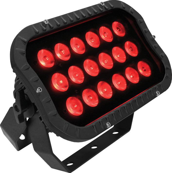 Ledj Ledj256 Light Effect, 18X 3W Led Exterior Flood