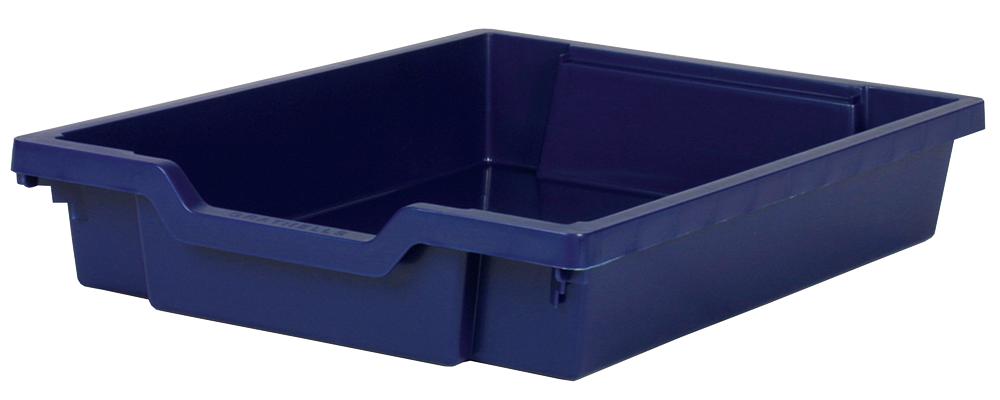 Gratnells F1Mb Shallow Tray Midnight Blue